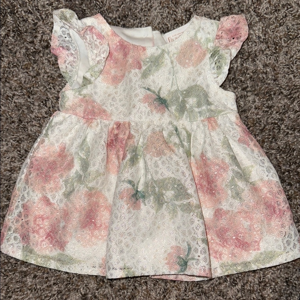 Floral Lace Kids Dress